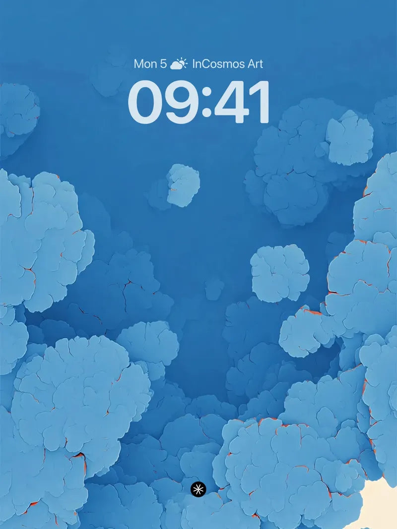 Serene Cloudscape Gradient Wallpaper wallpaper for iPhone, iPad & Mac