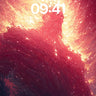Cosmic Flame Wallpaper with Celestial Beard wallpaper for iPhone, iPad & Mac