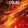 Ember Cascade Wallpaper with Golden Dust wallpaper for iPhone, iPad & Mac