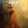 Sun-Kissed Rainfall Wallpaper with Golden Hues wallpaper for iPhone, iPad & Mac