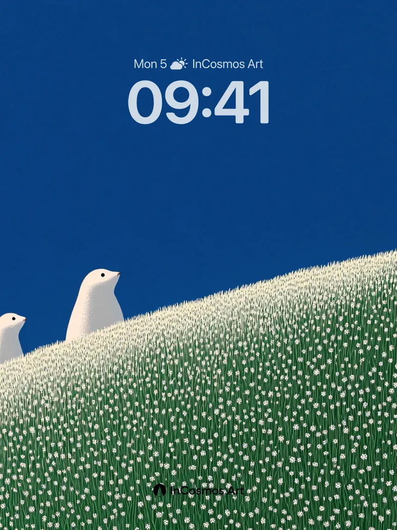 Serenity Ridge Wallpaper with Whispering Snow