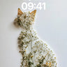 Silent Bloom Wallpaper with Petal Silhouette wallpaper for iPhone, iPad & Mac