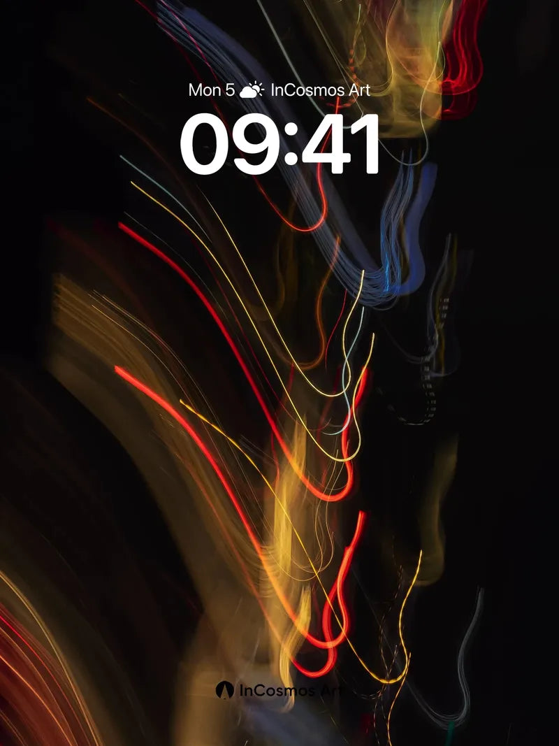 Neon Pulse Wallpaper with Electric Veins