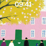 Whispering Canopy Wallpaper with Silent Figures wallpaper for iPhone, iPad & Mac