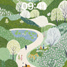 Whispering Path Wallpaper with Cherry Blossom Hush wallpaper for iPhone, iPad & Mac