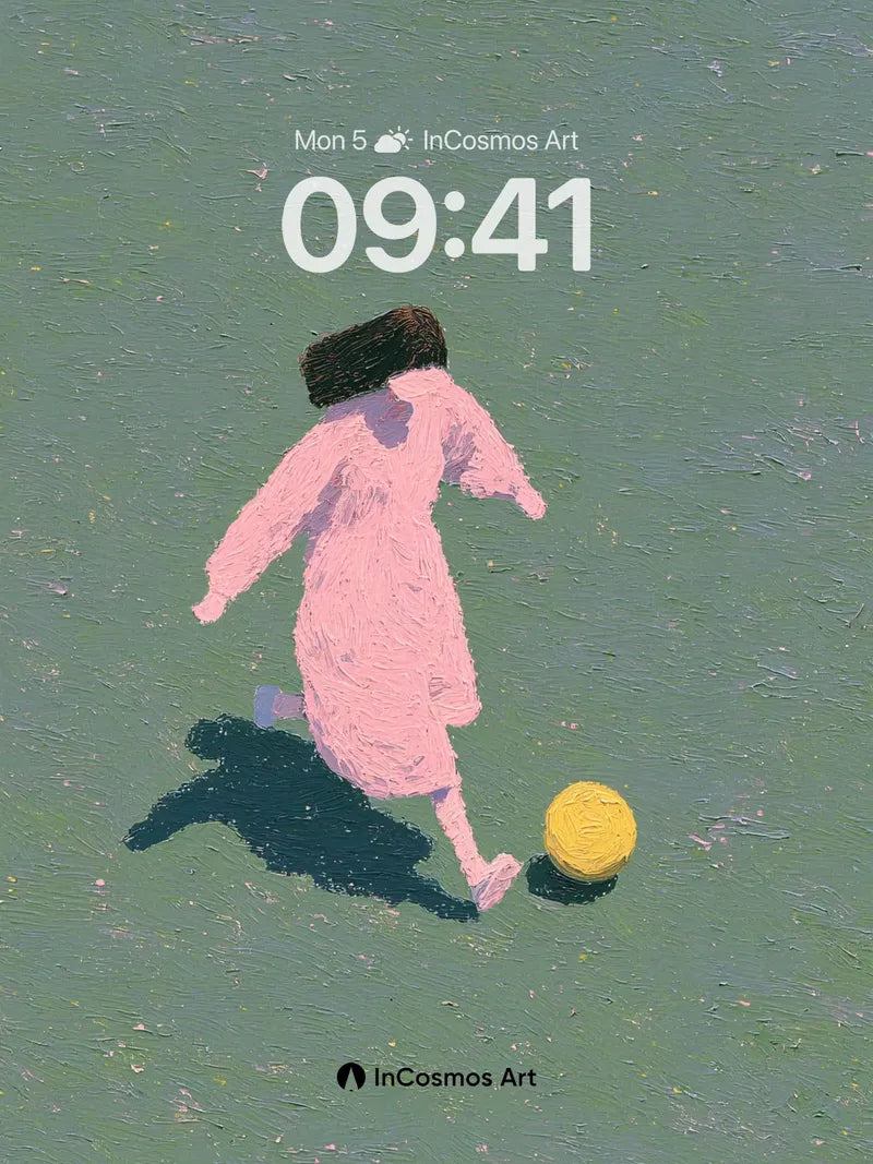 Whispering Motion Wallpaper with Dappled Light