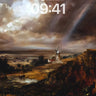 Storm's Breath Landscape Wallpaper with Windmill Echo wallpaper for iPhone, iPad & Mac