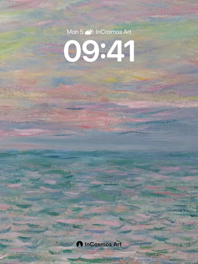 Whispering Horizon Wallpaper with Soft Light Breath wallpaper for iPhone, iPad & Mac