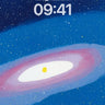 Soft Haze Nebula Wallpaper with Quiet Core wallpaper for iPhone, iPad & Mac