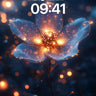 Stellar Bloom Wallpaper with Cosmic Petals wallpaper for iPhone, iPad & Mac