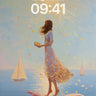 Surreal Skywalk Wallpaper with Floating Hand wallpaper for iPhone, iPad & Mac
