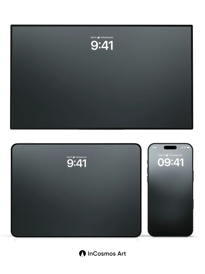 Smokey Depth Wallpaper with Shadowed Hush