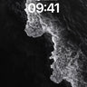 Silent Surge Wallpaper with Frosted Edge wallpaper for iPhone, iPad & Mac