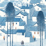 Snowy Village Serenity Wallpaper wallpaper for iPhone, iPad & Mac