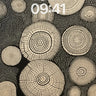 Earthy Pulse Wallpaper with Dot Grids wallpaper for iPhone, iPad & Mac