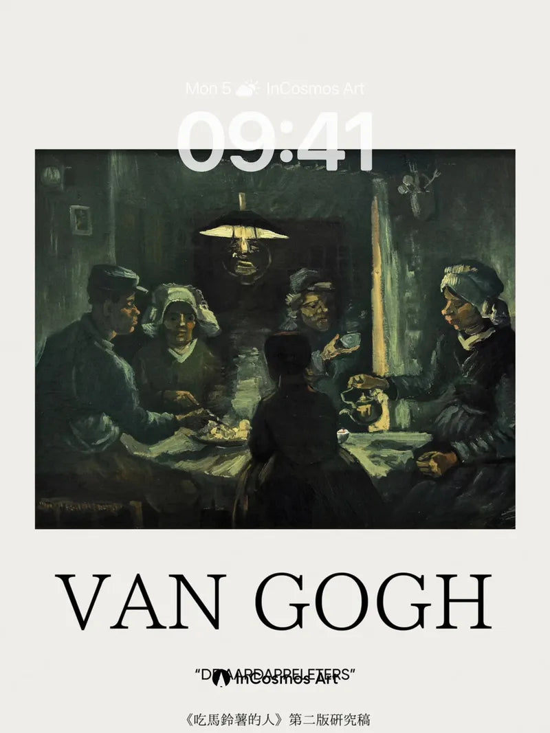 Dutch Candlelight Wallpaper with Earthy Brushwork