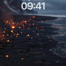 Embershore Wallpaper with Celestial Drift wallpaper for iPhone, iPad & Mac