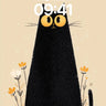 Whispering Shadow Wallpaper with Golden Eyes wallpaper for iPhone, iPad & Mac