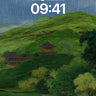 Serenity Drizzle Wallpaper with Hidden Temples wallpaper for iPhone, iPad & Mac