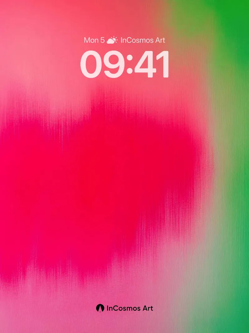 Pulsing Chroma Wallpaper with Breathable Hues