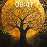 Golden Eclipse Wallpaper with Whispering Roots wallpaper for iPhone, iPad & Mac