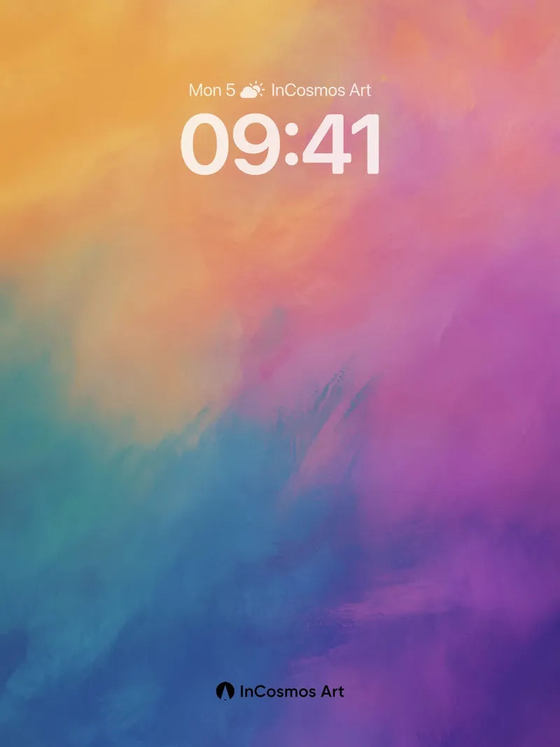 Spectral Haze Wallpaper with Ethereal Drift