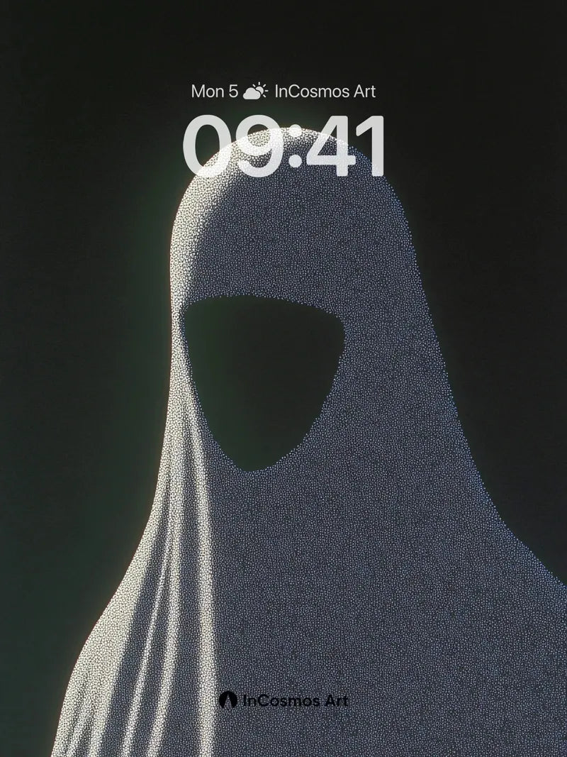 Shadow Veil Wallpaper with Whispering Light