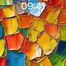 Fractured Rainbow Wallpaper with Ceramic Glow wallpaper for iPhone, iPad & Mac