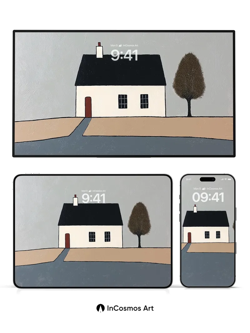 Quiet Stillness Wallpaper with Autumnal Hush