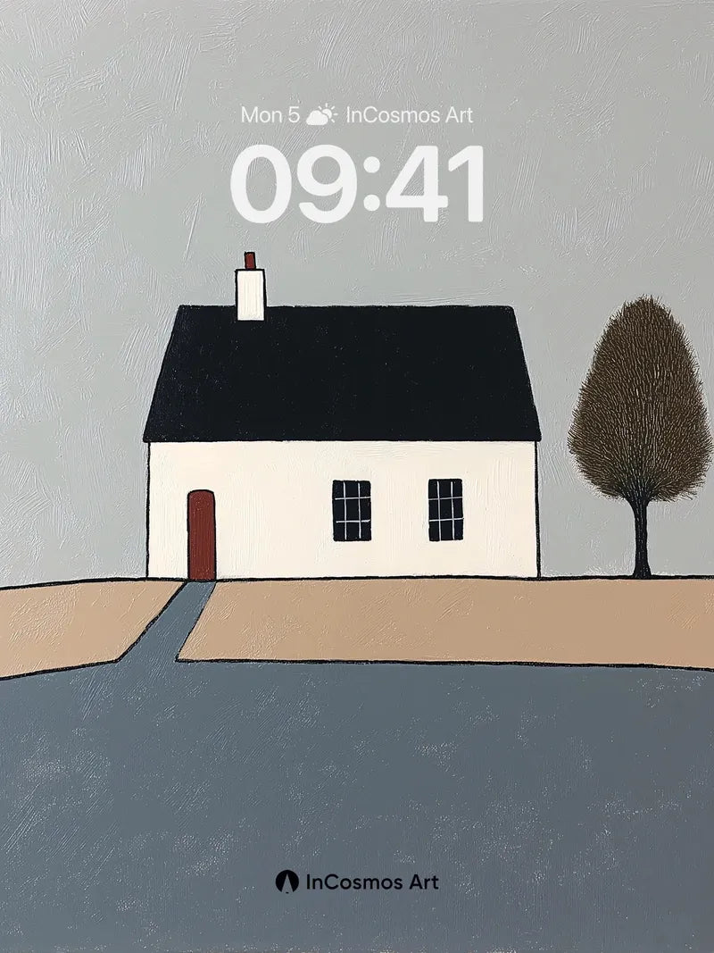 Quiet Stillness Wallpaper with Autumnal Hush