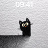 Whispering Shadow Wallpaper with Peeking Kitty wallpaper for iPhone, iPad & Mac