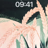Serenity Wheatfield Wallpaper with Soft Gradient Hues wallpaper for iPhone, iPad & Mac