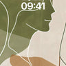 Silent Contour Wallpaper with Whispering Lines wallpaper for iPhone, iPad & Mac