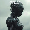 Silent Sentinel Wallpaper with Neon Veins wallpaper for iPhone, iPad & Mac
