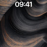 Shadowed Wave Wallpaper with Golden Veins wallpaper for iPhone, iPad & Mac