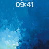 Serene Blue Gradient Flow Wallpaper with Textured Depth wallpaper for iPhone, iPad & Mac