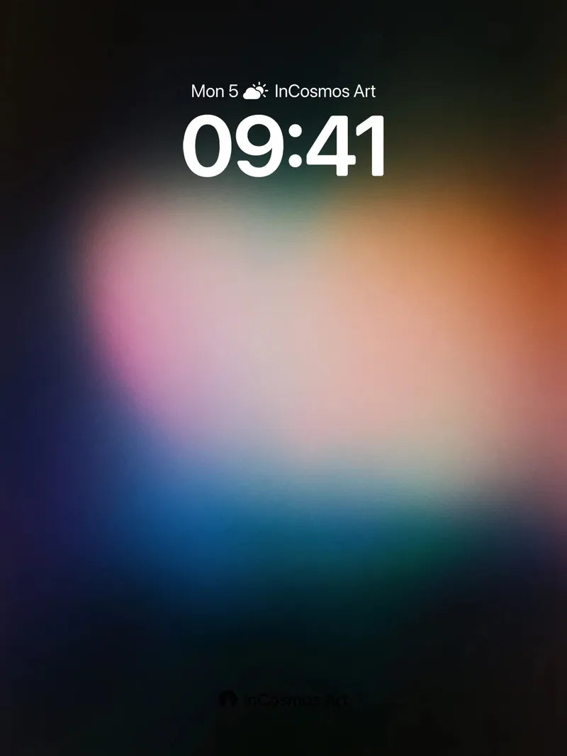 Luminous Veil Wallpaper with Ethereal Hues