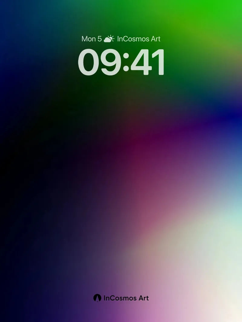 Luminous Gradient Wallpaper with Ethereal Hues