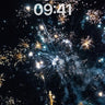 Celestial Sparkle Wallpaper with Starburst Trails wallpaper for iPhone, iPad & Mac