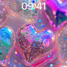 Sparkling Heart Hologram Wallpaper with Cosmic Glitter wallpaper for iPhone, iPad & Mac