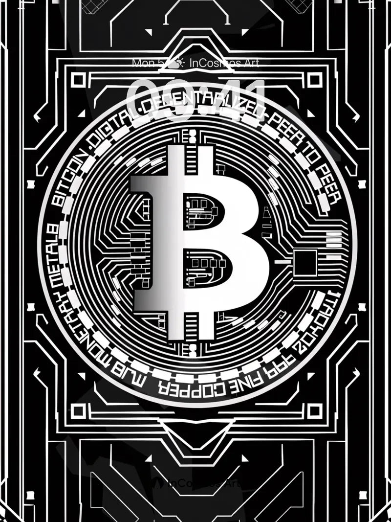 Circuit Pulse Wallpaper with Bitcoin Core