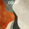 Abstract Fluid Shapes Wallpaper wallpaper for iPhone, iPad & Mac