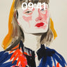 Surreal Gaze Wallpaper with Brushstroke Skin wallpaper for iPhone, iPad & Mac