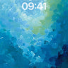 Ethereal Underwater Gradient Wallpaper Background wallpaper for iPhone, iPad & Mac