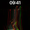 Neon Veil Wallpaper with Electric Traces wallpaper for iPhone, iPad & Mac
