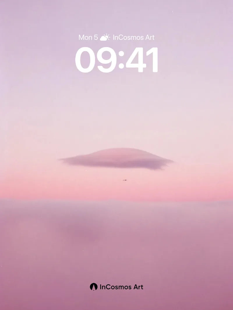 Serenity Cloud Wallpaper with Ethereal Horizon