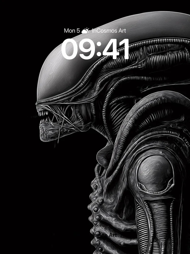 Silent Predator Wallpaper with Living Shadows