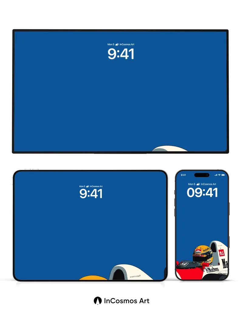 Racing Reverie Wallpaper with Vintage Speed