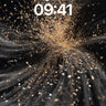 Golden Nebula Wallpaper with Cosmic Dust Trails wallpaper for iPhone, iPad & Mac