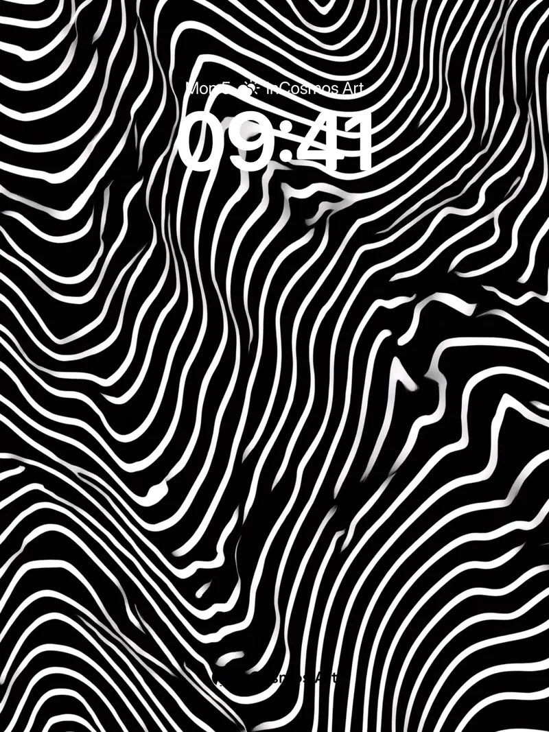 Twisted Lineage Wallpaper with Hypnotic Flow